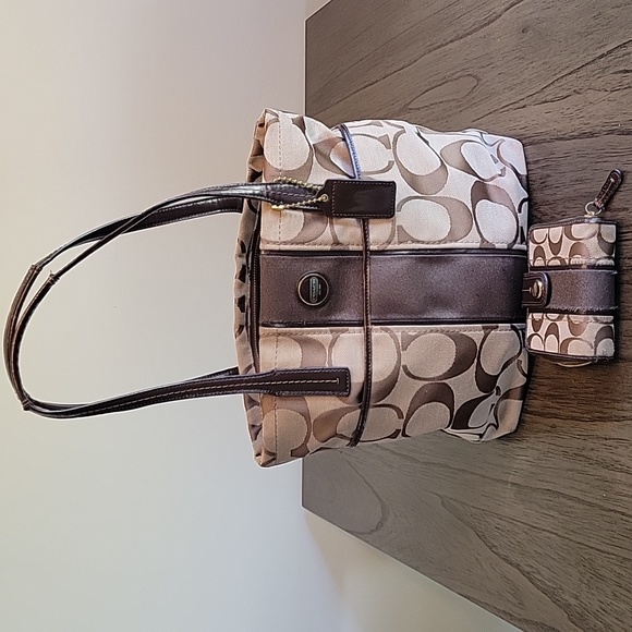 Coach Handbags - Coach purse with matching wallet